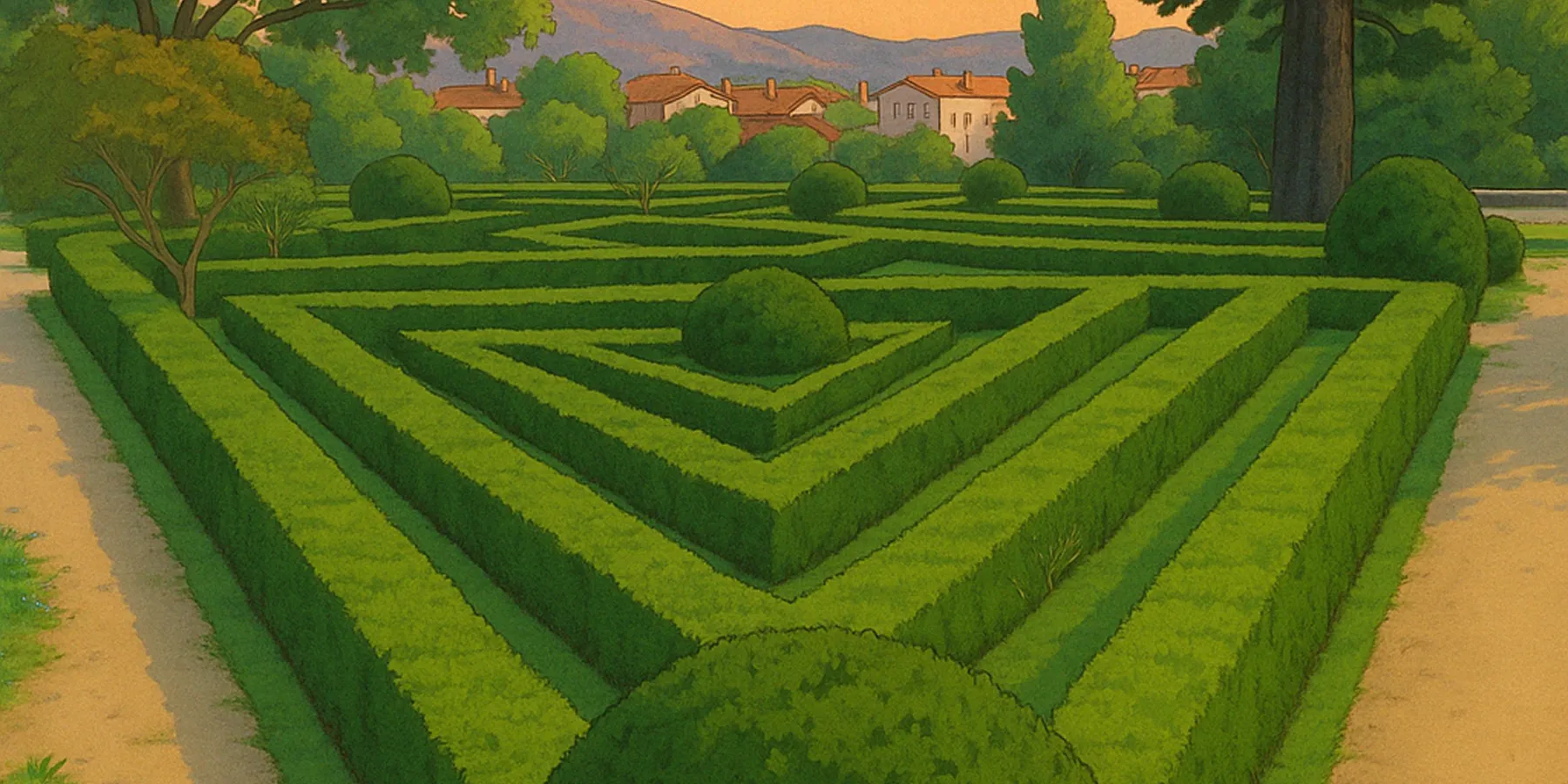 Green maze