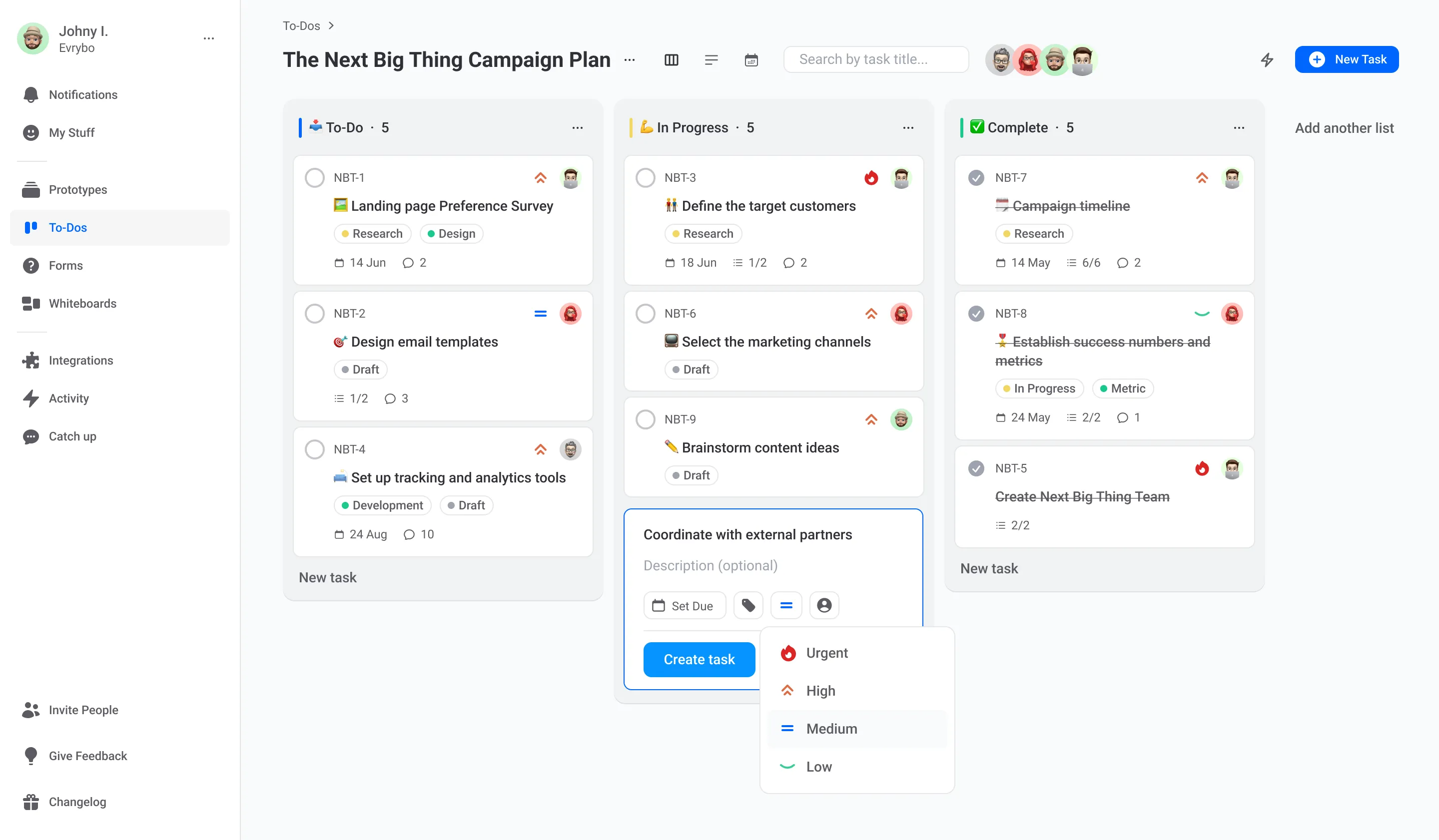 To-Dos UI